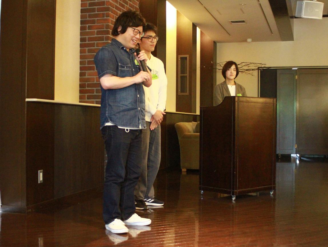 新入社員挨拶その1