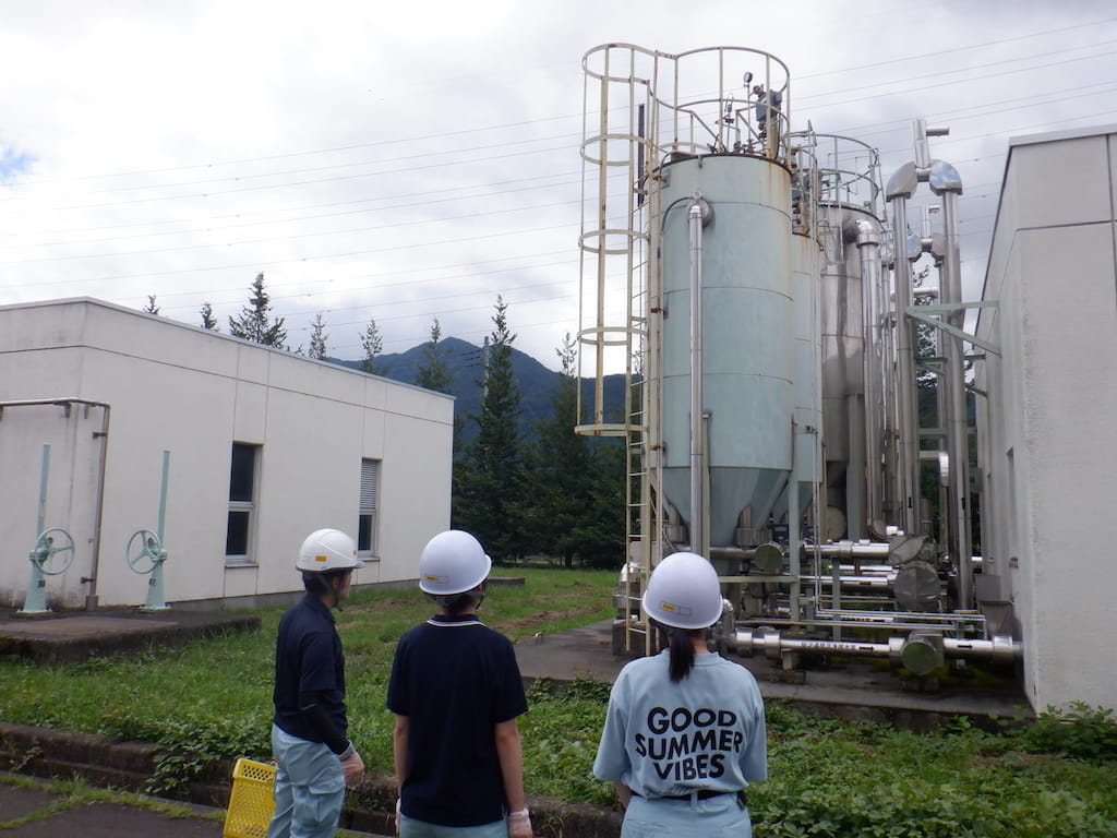 最終日は、流域下水道である富士北麓浄化センターの運転維持管理を担当する、富士北麓管理事務所を見学。